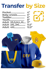 DTF Transfers by Size