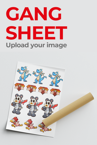Upload DTF Gang Sheets